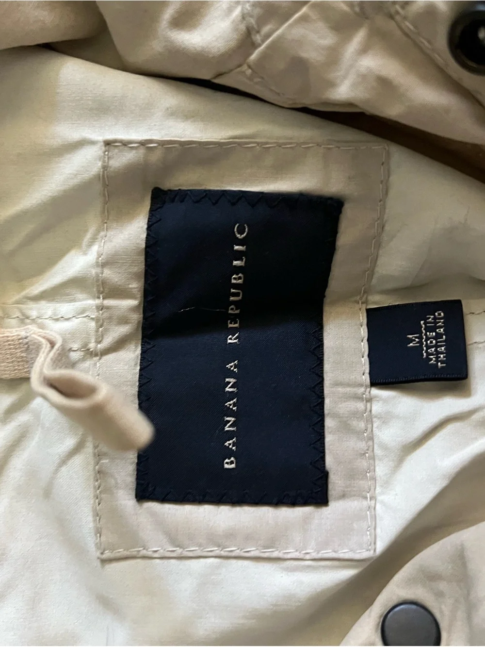 Banana Republic Beige boat Jacket